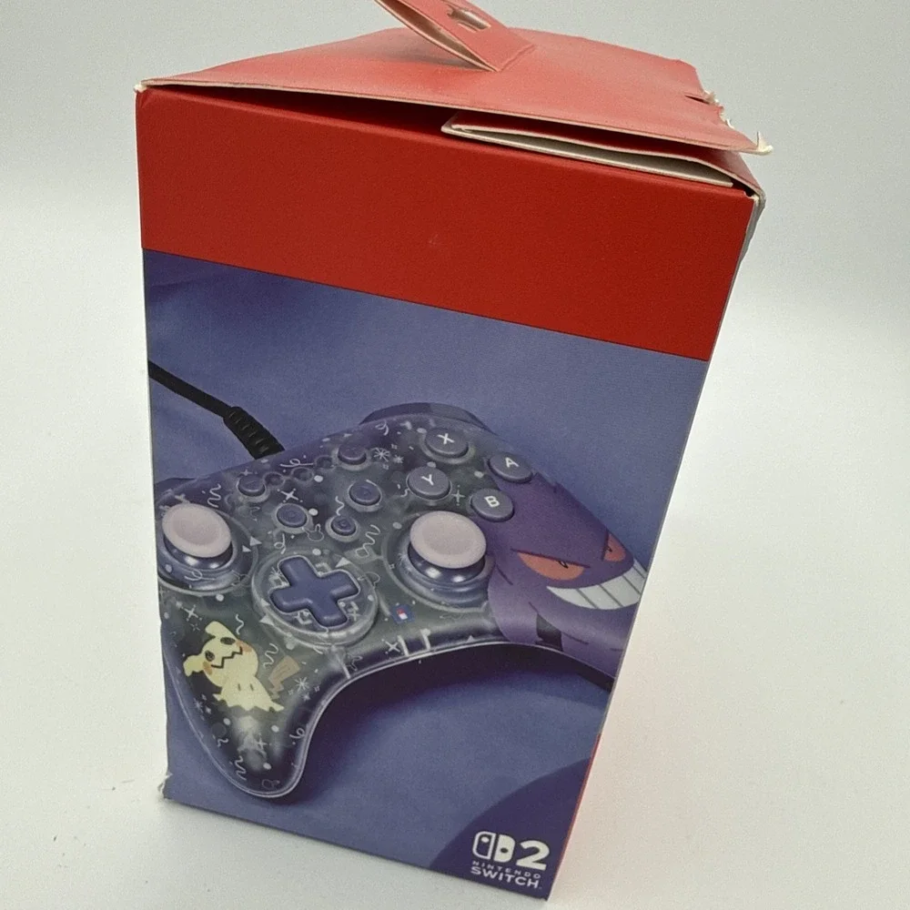HORIPAD Turbo Pokemon Gengar & Mimikyu Wired Controller for Nintendo Switch 2